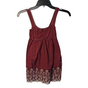 VTG Hollister XS Y2K Ballet Lace Floral Babydoll Bustier Tank Top Cami Women’s